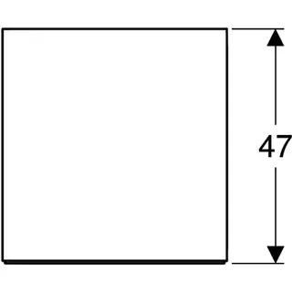 Geberit ONE Seitenschrank mit 1 Schubl. 45x24,5x47cm, Eiche – Bild 5