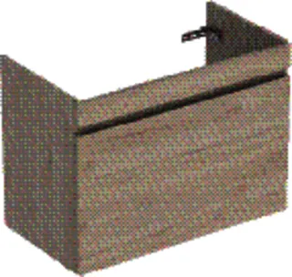 GE Renova Plan US f. WT, mit 1 Schublade 83,2x60,6x44,6cm, Nussbaum hickory hell