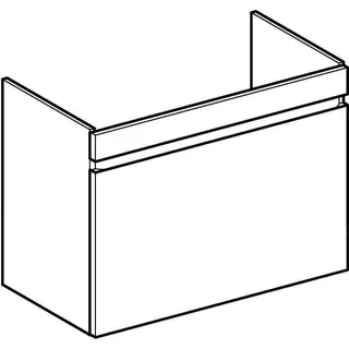 Geberit Renova Plan US f. Waschtisch, mit 1 Schublade 83,2x60,6x44,6cm, Nussbaum hickory hell – Bild 3