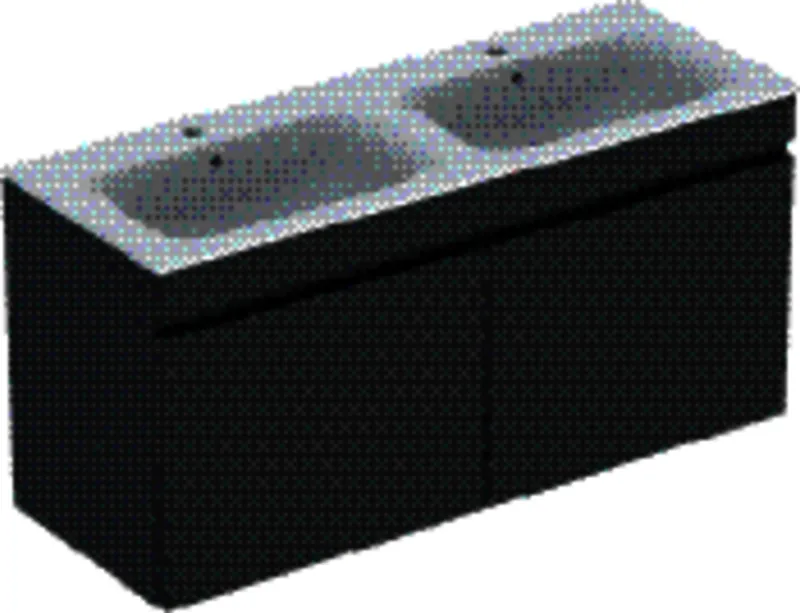 Geberit Renova Plan Set DMWT m. US, 2 Schubl. 130x62,2x48cm, lava/KeraTect