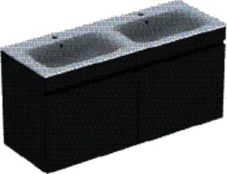 GE Renova Plan Set DMWT m. US, 2 Schubl. 130x62,2x48cm, lava/KeraTect