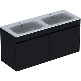 Geberit Renova Plan Set DMWT m. US, 2 Schubl. 130x62,2x48cm, lava – Bild 2