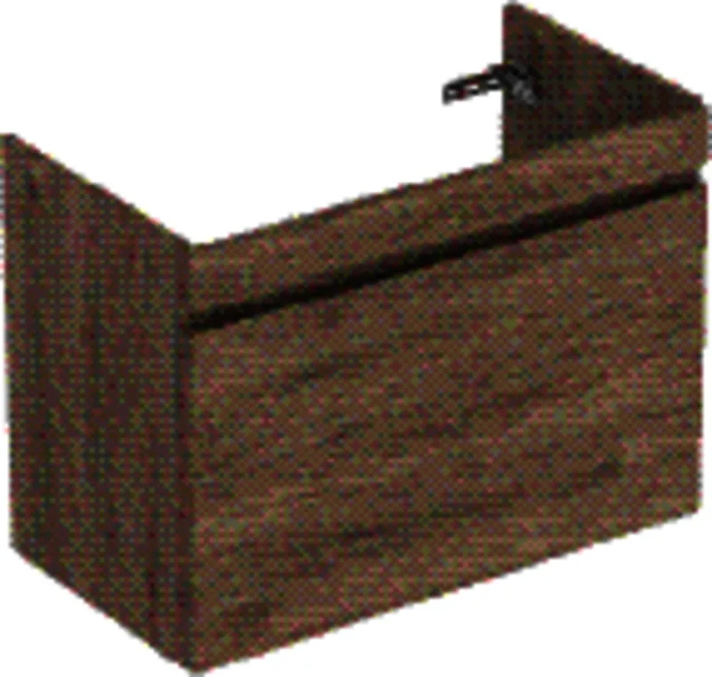 Geberit Renova Plan US f. Waschtisch, mit 1 Schublade 83,2x60,6x44,6cm, Nussbaum hickory