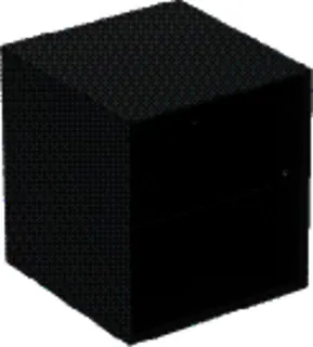 GE ONE Seitenelement 45x47x49,2cm, lava matt