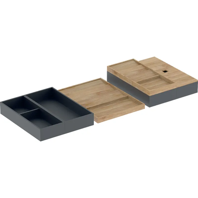 Geberit Set Schubladeneinsatz, B:90 für obere Schublade