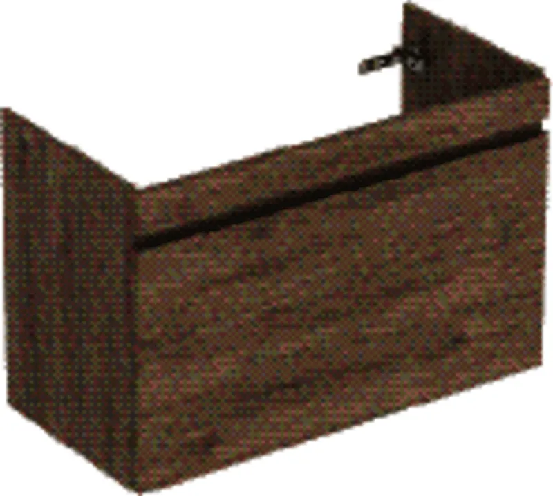 Geberit Renova Plan US f. Waschtisch, mit 1 Schublade 92,8x60,6x44,6cm, Nussbaum hickory