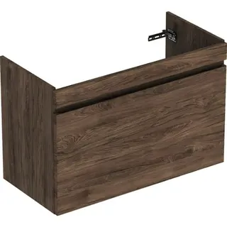 Geberit Renova Plan US f. Waschtisch, mit 1 Schublade 92,8x60,6x44,6cm, Nussbaum hickory – Bild 2