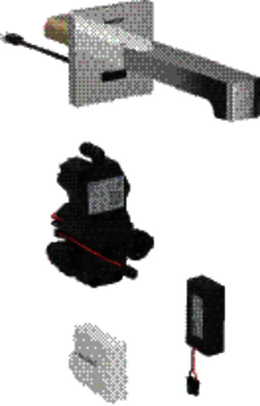 Geberit Waschtischarmatur Brenta Wandmontage mit UP-Funktion Batt. L 22cm mit Mischer