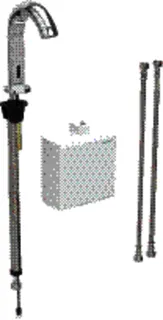 Geberit Waschtischarmatur Piave, Standmontage mit AP-Funktionseinh. Batt. mit Mischer – Bild 2