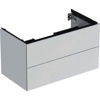 Geberit ONE Unterschrank für WT/-Platte 2 Schubl., 88,8x50,4x47cm, weiß matt – Bild 2