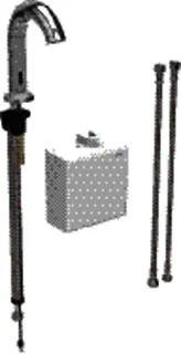 Geberit Waschtischarmatur Piave, Standmontage mit AP-Funktionseinh. Genr. mit Mischer – Bild 2