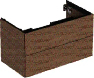 Geberit ONE Unterschrank für WT/-Platte 2 Schubl., 88,8x50,4x47cm, Eiche – Bild 2