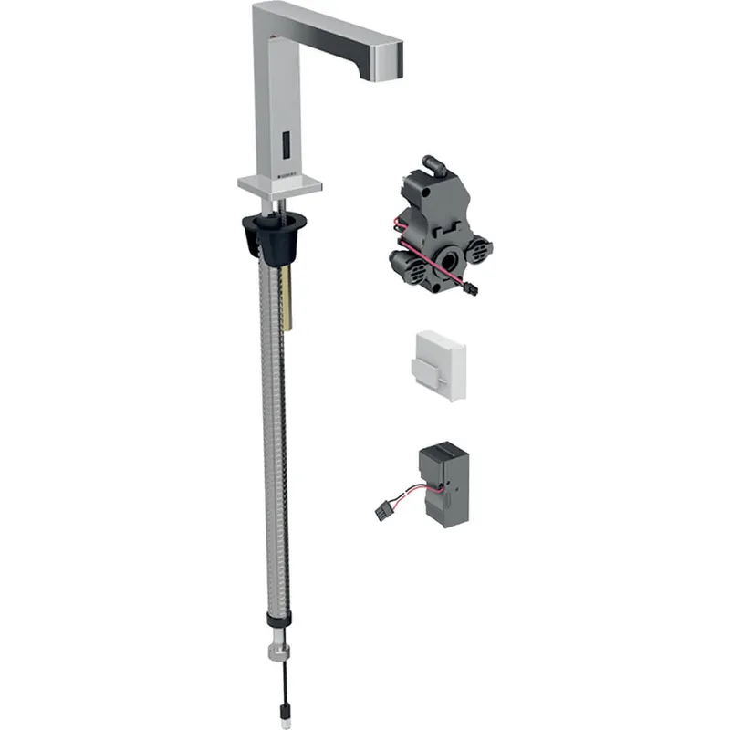 Geberit Waschtischarmatur Brenta Standmontage mit UP-Funktionseinh. Netz o. Mischer
