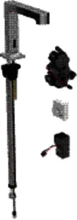 Geberit Waschtischarmatur Brenta Standmontage mit UP-Funktionseinh. Netz o. Mischer – Bild 2