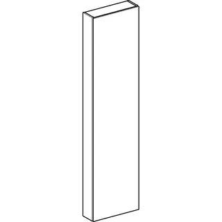 Geberit Hochschrank, 1 Tür u. i.Spiegel 45x180x15cm, Eiche – Bild 3