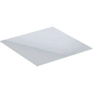 Geberit ONE Abdeck. f. Seitenschrank/-Element 45x0,6x46,5cm, Glas, weiß – Bild 2