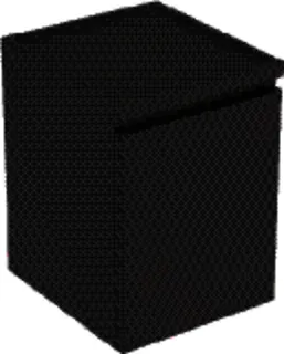 GE Renova Plan Seitenschrank, 1 Schubl. 40x55x44,5cm, lava