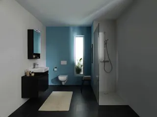 Geberit Renova Plan Wand-WC Tiefspüler Rimfree, weiß, KeraTect – Bild 3