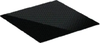 Geberit ONE Abdeck. f. Seitenschrank/-Element 45x0,6x46,5cm, Glas, lava – Bild 2