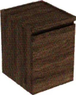 GE Renova Plan Seitenschrank, 1 Schubl. 40x55x44,5cm, Nussbaum hickory