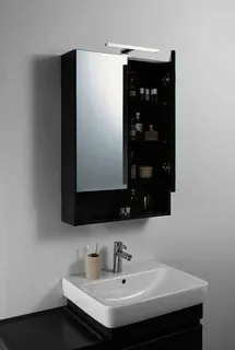 Geberit Renova Plan Spiegelschrank, 2 Türen 60x85x17,5 cm, lava – Bild 4