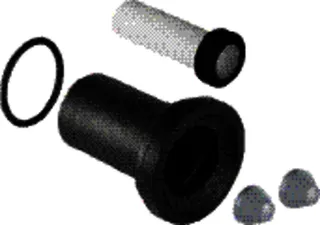 Geberit Anschlussset für Wand-WC PE L:18,5 cm – Bild 2