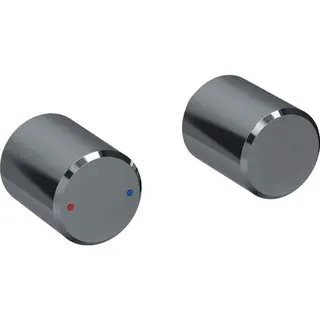 Set Drehgriffe für Geberit ONE Waschtisch-Armatur rundes Design, Wandmontage