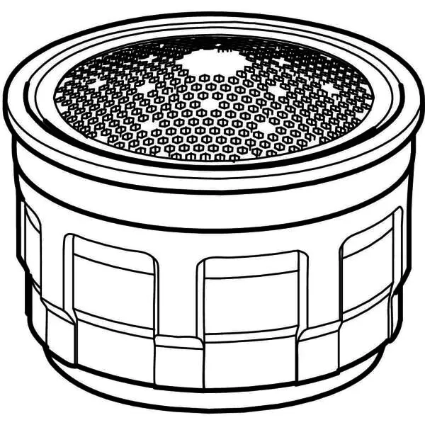 Strahlregler für Geberit ONE Waschtisch-Armatur rundes Design