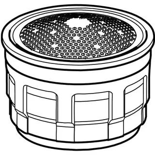 GE Strahlregler für Geberit ONE WT-Armatur rundes Design