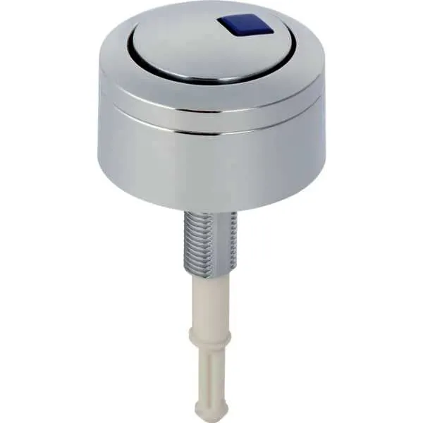 Drücker zu Geberit Spülventil Typ 280 2-Mengen-Spülung glanzchrom/blau