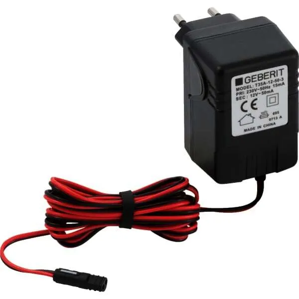 Steckernetzteil 230V zu Geberit Waschtisch-Armatur Typ 85, 86, 185 und 186