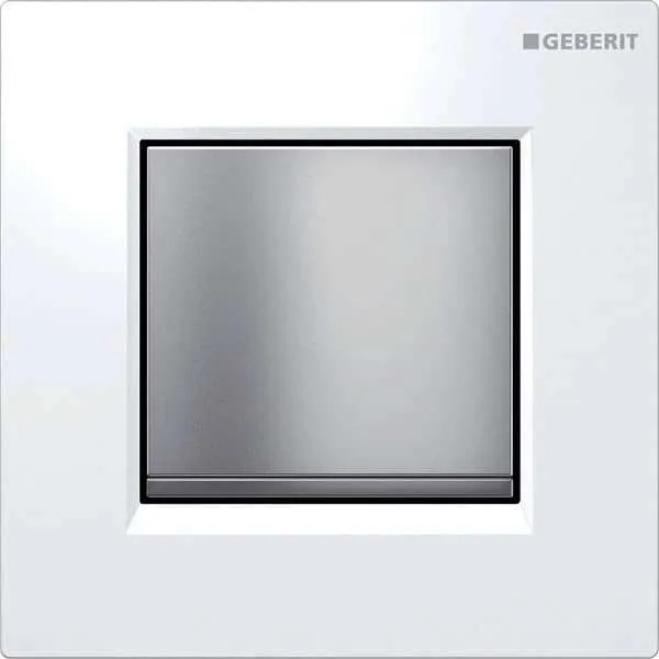 Geberit BetPl. Typ 30 zu UR-Strg. mit pneumatischer Sp-Ausl. weiß/mattchrom