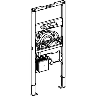 Duofix Element für Waschtisch 112-130 cm Geberit ONE Wandarmatur – Bild 3