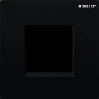 Geberit Abdeckplatte Typ 30 zu UR-Strg. schwarz / glanzchrom / schwarz – Bild 2