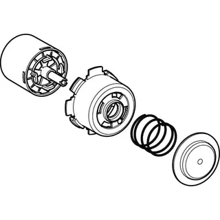 Geberit Faltenbalg für Drücker pneumatisch d50