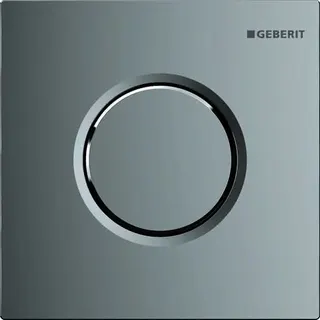 Geberit BetPl. Sigma01 zu UR-Strg. mit pneumatischer Sp-Ausl. glanzverchromt