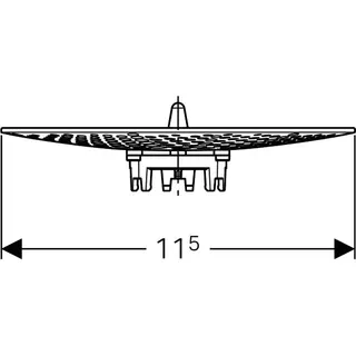 Geberit Ablaufsieb für Geruchsverschlussadapter d103-125 – Bild 4