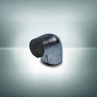 AS Halbschalenbogen Okatherm TB8950 Rohr=89/64mm,Dicke:0,3mm,DSD:50/60mm