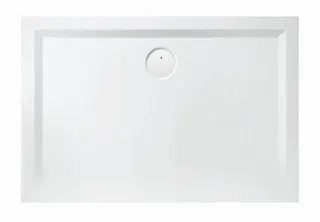HO DW Muna 1200x900x30 ohne Antirutsch, Material Solique, Weiß