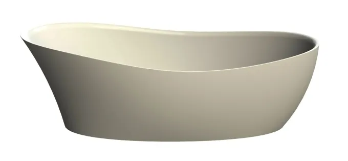 Hoesch Badewanne Namur Lounge 1900x900 freistehend Material Solique, Weiß Matt