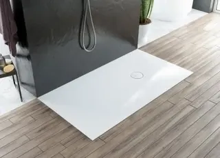 Hoesch Duschwanne Nias ges. 1200x1000x30 strukturierte Oberfl. Solique, Weiß