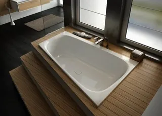 Hoesch Badewanne iSensi Trapez 1800x1200 rechts Weiß – Bild 2