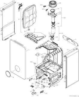 BOSCH Gas-Brennwertgerät, wandhängend GC5800iW 24 P 23, mit Touch-Bedienfeld – Bild 2
