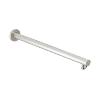 LIVING SPA Wandarm 450mm rund gerade Edelstahl