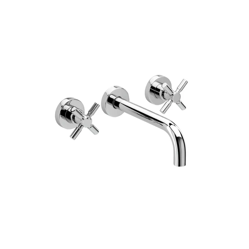 STILO Waschtisch-Brückenbatterie Farbset 240mm Chrom