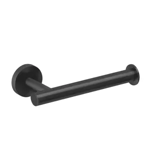 LIVING Papierrollenhalter Schwarz matt