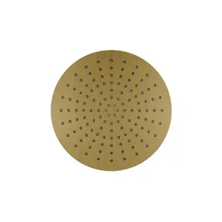 LIVING SPA Regenbrause 200mm Brass Steel