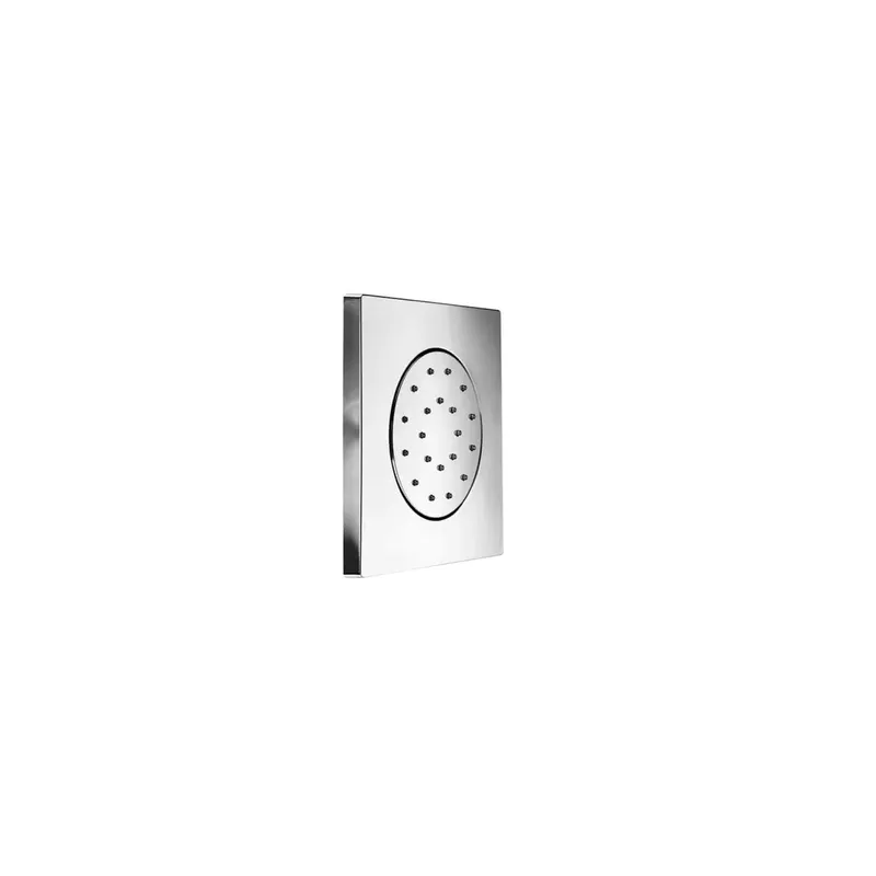 LIVING SPA Seitenbrause eckig Regen Edelstahl