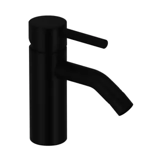 DEEP BLACK Bidet-Einlochbatterie ohne Ablauf Schwarz matt
