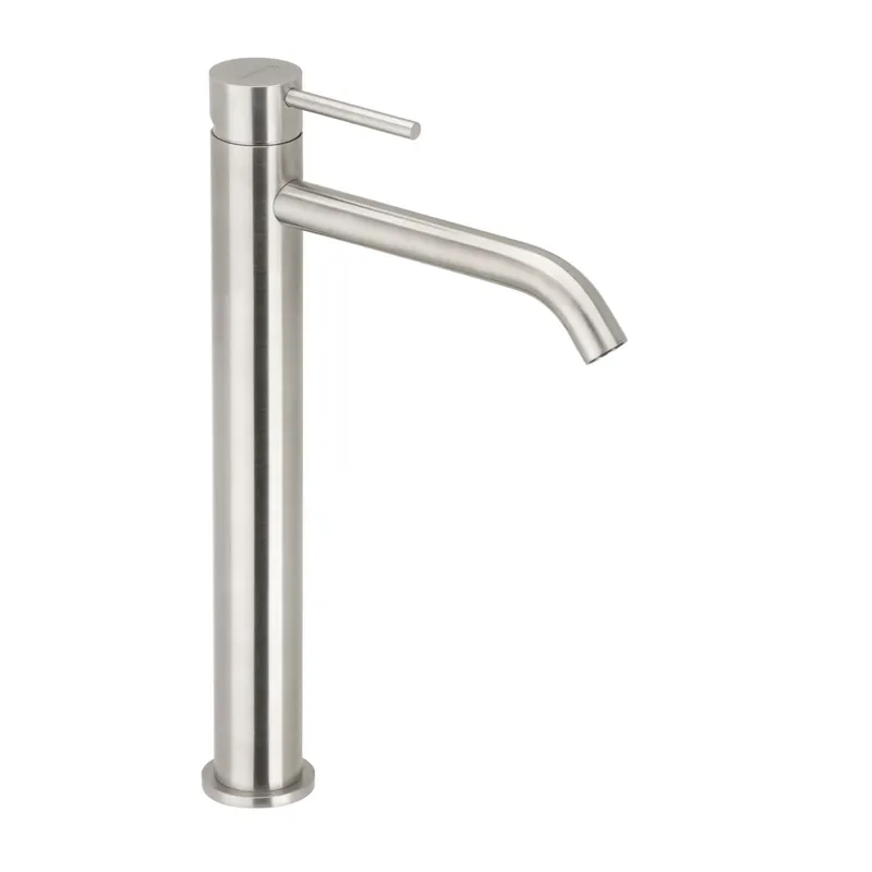 DEEP iX Waschtisch-Einlochbatterie XL-Size 35mm ohne Ablauf Edelstahl